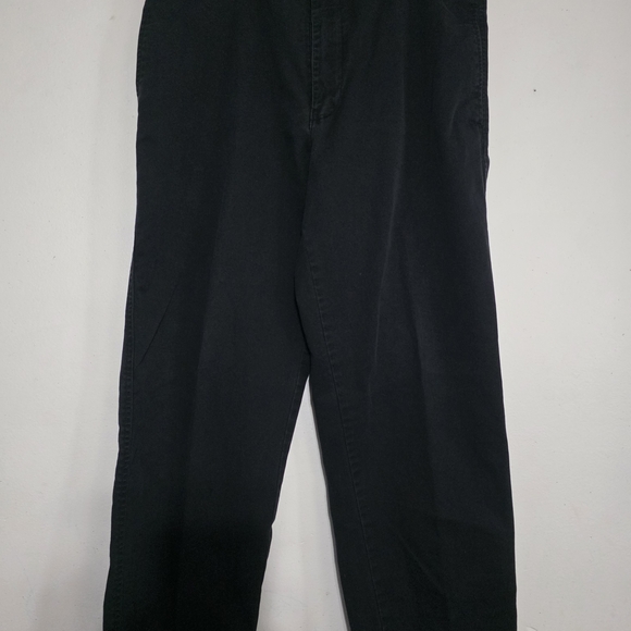 Bugle Boy Original Classic Khakis Black Pants (0030) - Picture 1 of 6